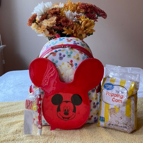 ???LOUNGFLY   DISNEY  MICKEY MOUSE BALLOON POPCORN MINI BACKPACK ??? main image 15